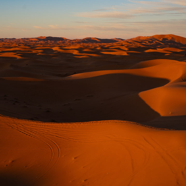 Dunas Desierto de Merzouga Marruecos
